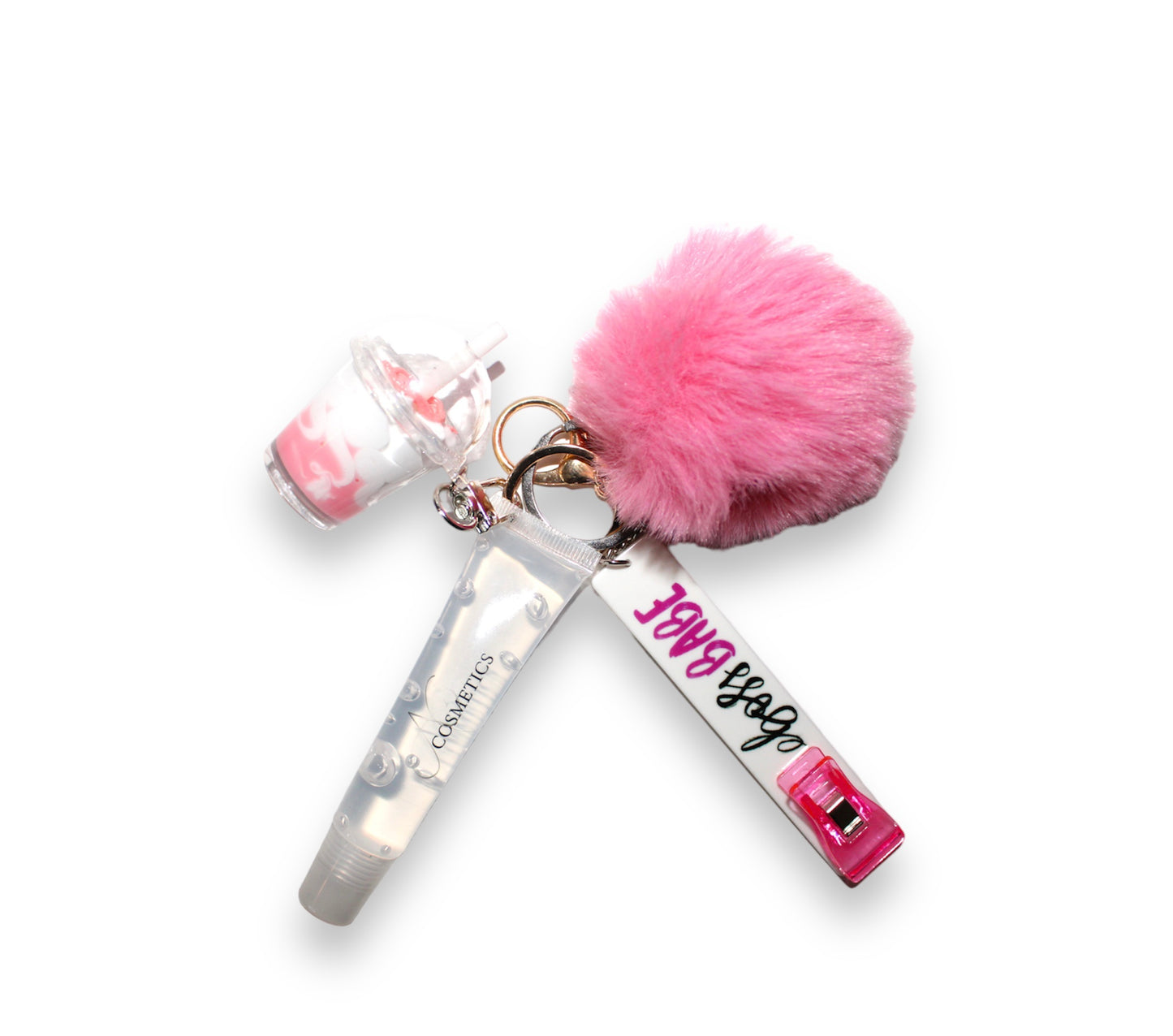 Lip Gloss Keychain