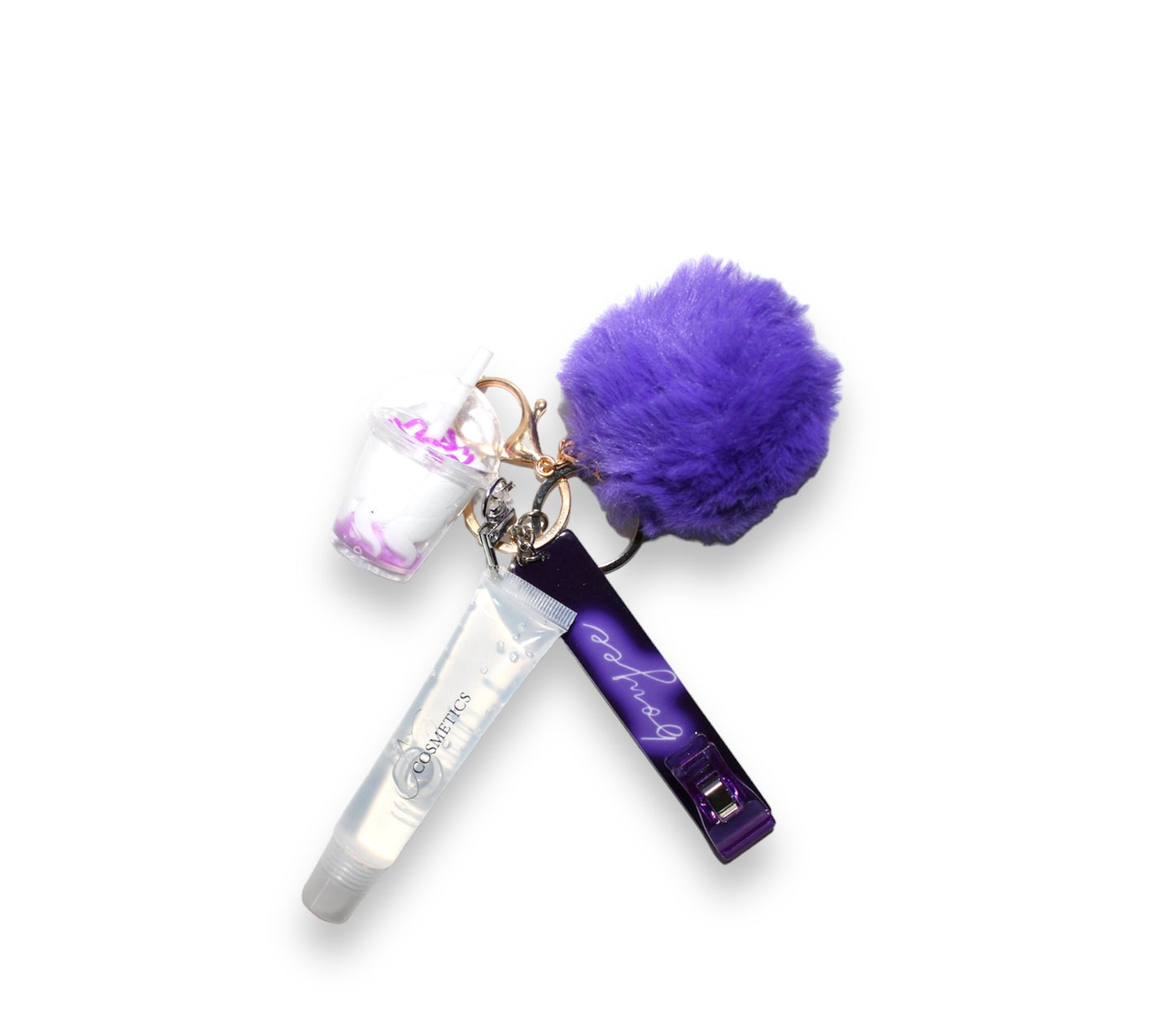 Lip Gloss Keychain