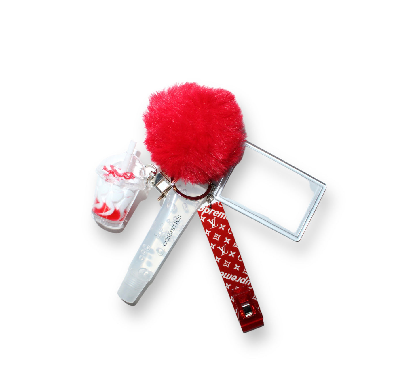 Lip Gloss Keychain