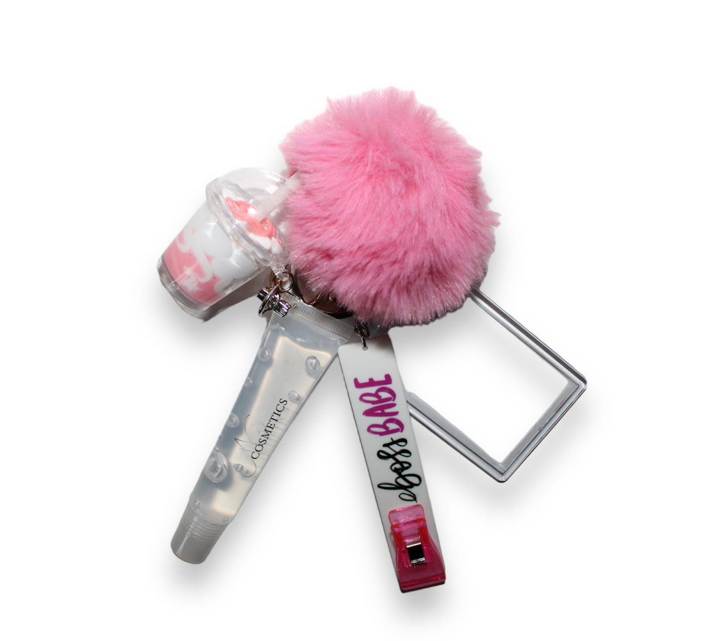 Lip Gloss Keychain